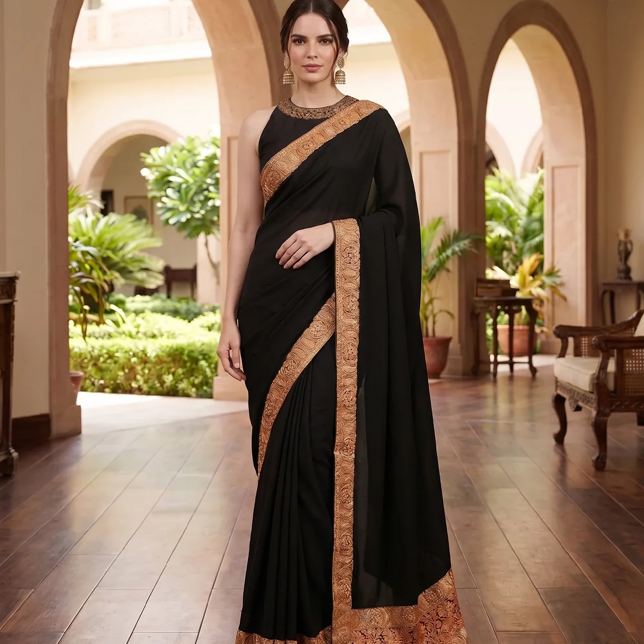 Tilla Kashmiri Saree